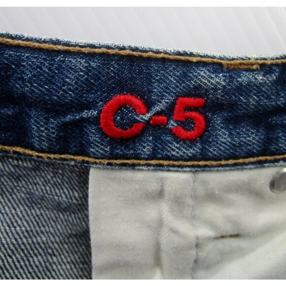 VINTAGE Ralph Lauren Polo Jeans 34X30 Carpenter C-5 Baggy Skater 90s * - Picture 12 of 14